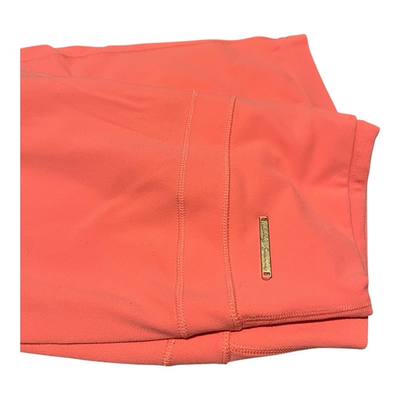 Gymshark Whitney Simmons Coral Pink High-Waist Leggings - Picture 6 of 8